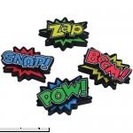 24 Superhero Erasers School & Classroom Supplies Student Incentives Party Favors  B07469DTZC